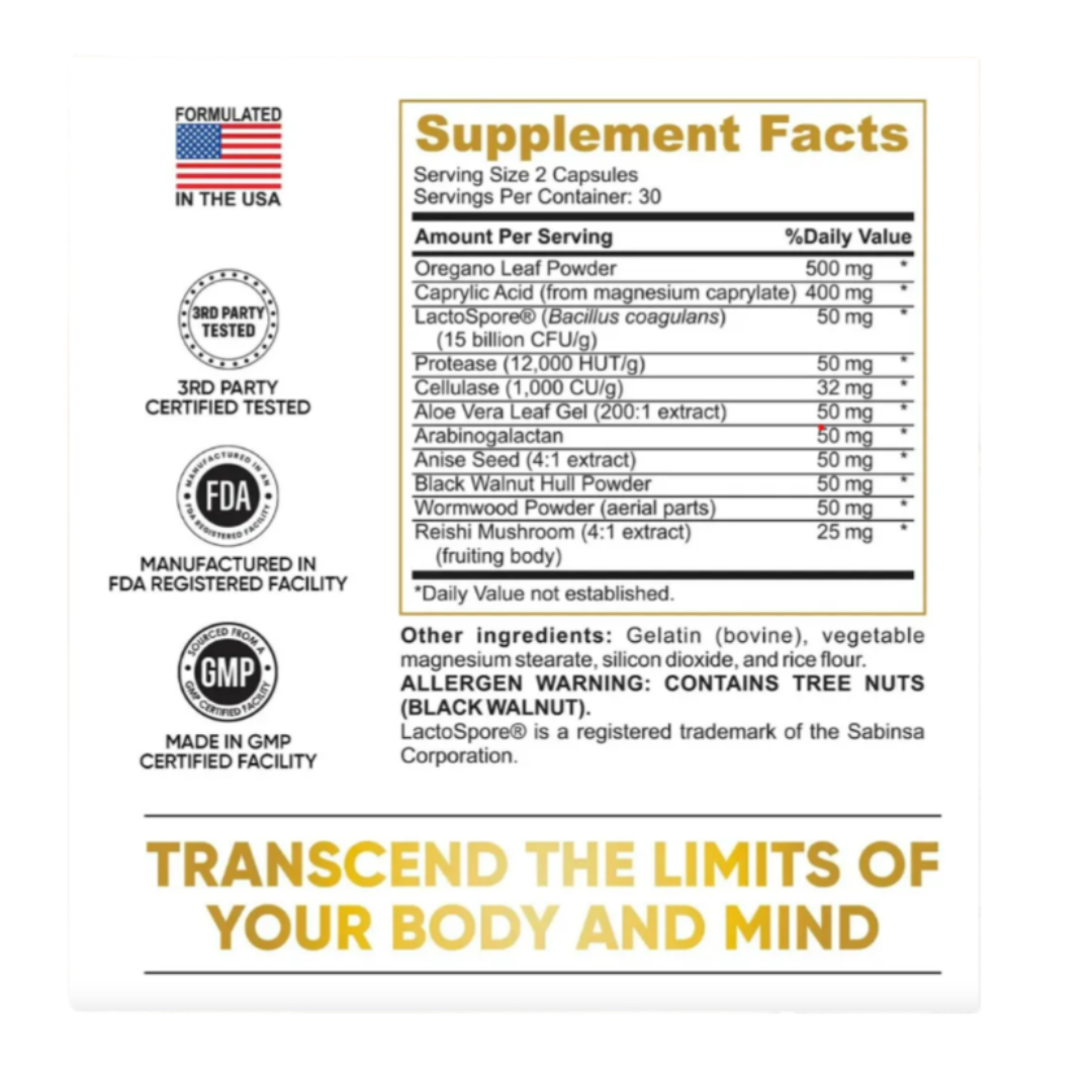 Candida Cleanse X 60 Capsulas - Imagen 2