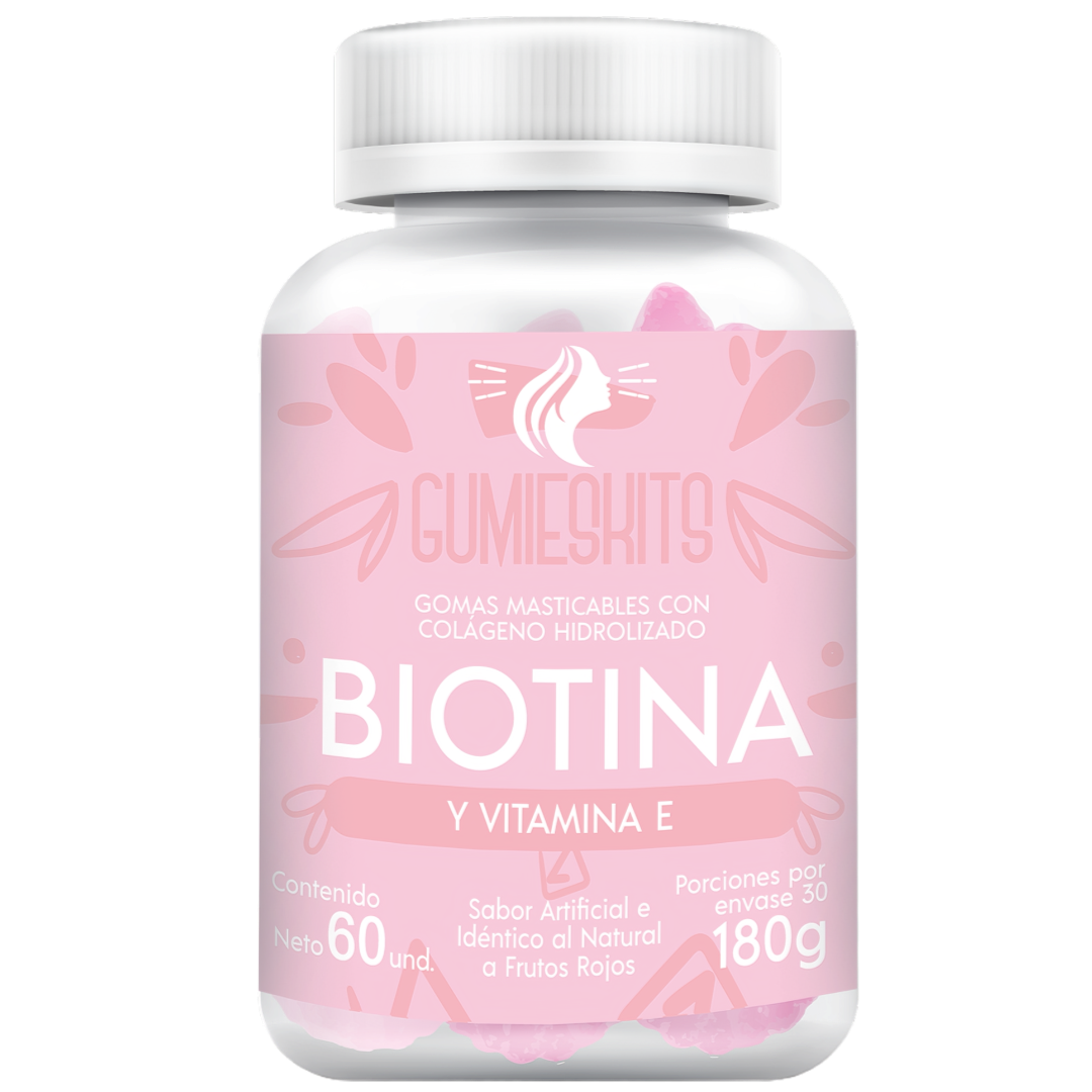 Gomitas Biotina + Vitamina E x 60 unid