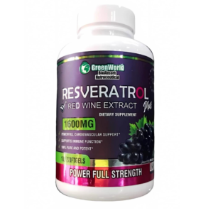 Resveratrol green worl x100 sofgels