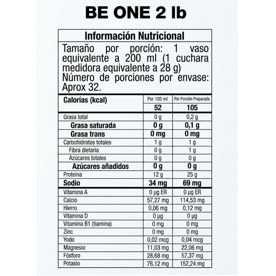 Proteina Limpia Be one - Imagen 2